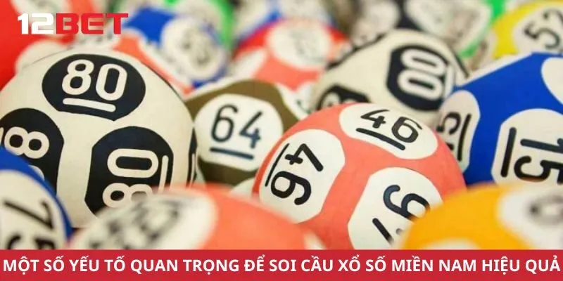 Một số yếu tố quan trọng để soi cầu xổ số miền Nam hiệu quả
